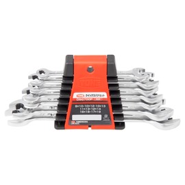 Tone DSQ700P Quick Spanner Set, Red, 7 Pieces