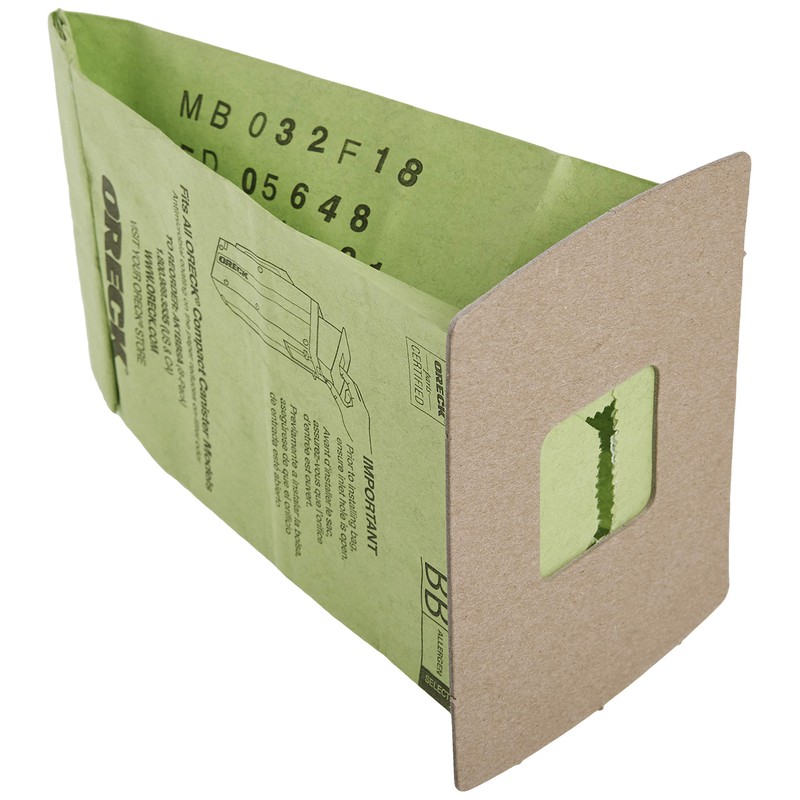 Oreck Vacuum Cleaner Bags for Buster B Canister Vacs, Pack