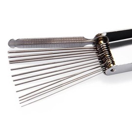 Blue Needle File Set Luthier Sperrins Guitar Nut Slotting File Saw Rods Slot Filing Set Needle File Set Replacement Tools Tip Cleaner Files Guitar Tools Guitar and Bass Accessories