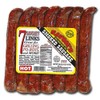 Savoie's Hot Smoked Sausages Links, 7 count
