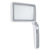 Rectangular Magnifying Glass 4X 3 LED Modes Touch Control Ergonomic