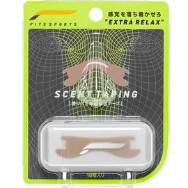 Fitz Sports Scented Nasal Extension Tape Extra Relax (Beige), Pack of 10