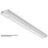 Beam Lighting Under Cabinet Light Cover Replacement | White Ribbed