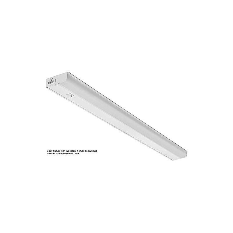 Beam Lighting Under Cabinet Light Cover Replacement | White Ribbed