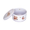 Wrendale Designs Winter Forest Animals Round Christmas Tin
