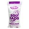 Pads Faciales Desmaquillantes De Algodon 500 Pz Dalux