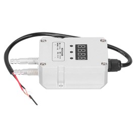 Differential Pressure Transmitter 0‑0.5kpa Digital Display Wind Detection Silver 4‑20mA DC24V