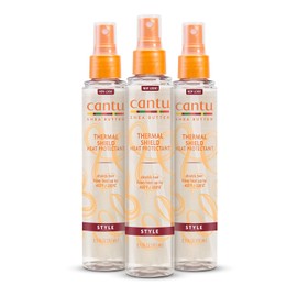Protector térmico Cantu de manteca de karité con protección térmica, 5 onzas líquidas (paquete de 3)