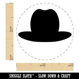 Cowboy Hat Solid Rubber Stamp for Stamping Crafting Planners - 1/2 Inch Mini