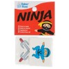 Baker Ross AC858 Ninja Temporary Tattoos, 24 Count (Pack of