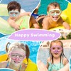 Vvinca Kids Swimming Goggles with Nose Guard