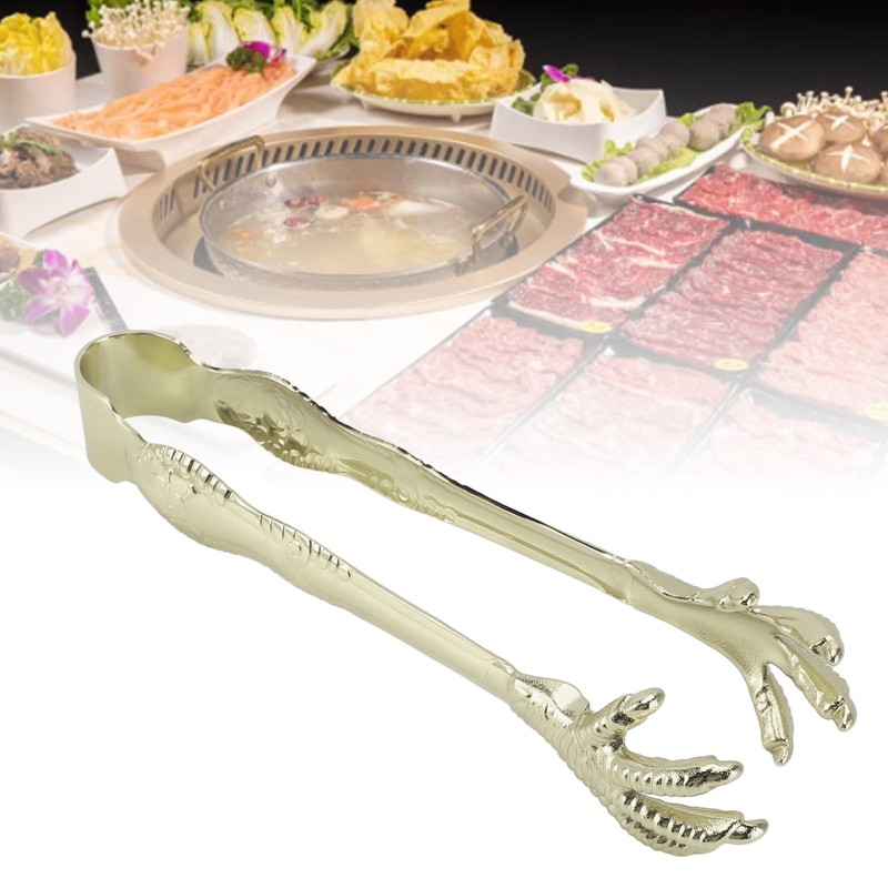 Claw Style Ice Tong Stainless Steel Hand Polished Eagle Claw