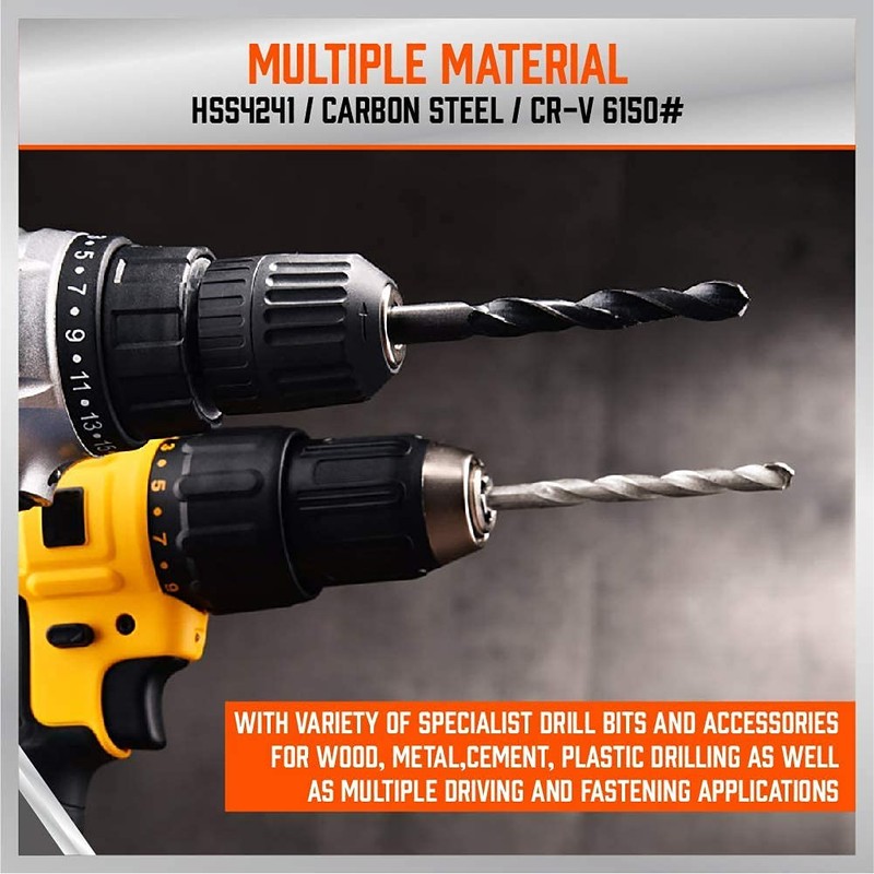 Ultimate Drill Bit Set - 246 PCS Comprehensive Premium Quality