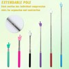 6 pcs Telescopic Teachers Pointer Teachers Pointer Sticks Mini Retractable