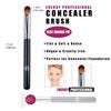 Flat Concealer Brush for Eyebrows,ENERGY Under Eye Concealer Brush Vegan