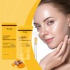 2Pcs Turmeric Collagen Night Wrapping Mask, Overnight Mask For Nourishing,