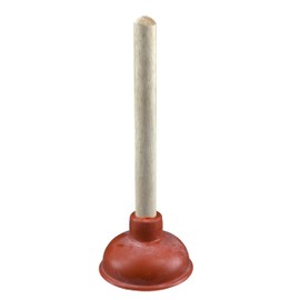 Harrier Hardware Sink Plunger, 10.5 Inches Long, Small