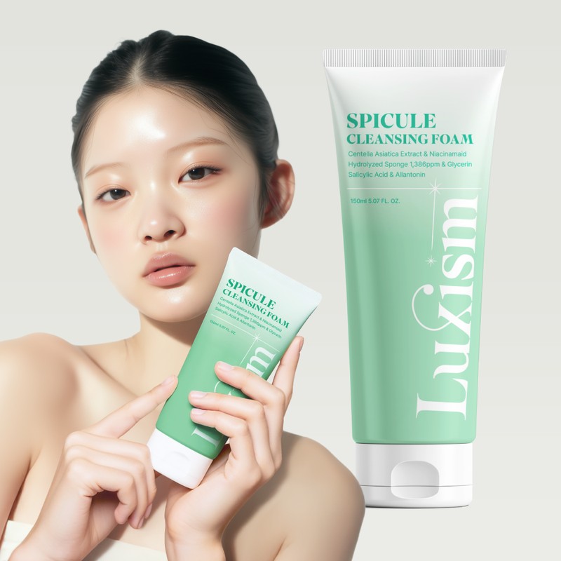 Luxism Spicule Acne Trouble Sebum Pore Deep Foam Cleansing 150ml,