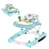 Dream on Me 2-in-1 Aloha Fun Baby Walker in Blue,