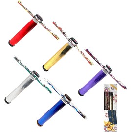 Star Magic Kaleidoscope Glitter Wand - 9" Scope with a 12" Glitter Wand - Motion Kaleidoscope. ONE Randomly Selected Color Kaleidoscope in A Gift Box