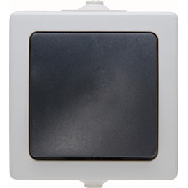 Kopp Nautic Universal Switch Of / Toggle Switch Surface-Mounted, Wet room, Nautic, 565656001