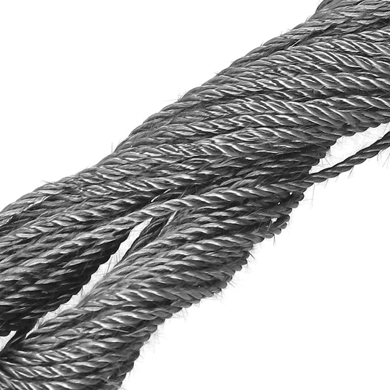 Carbon Fiber Graphite Rope Lightweight Conductive High Temperature Resistance Graphite