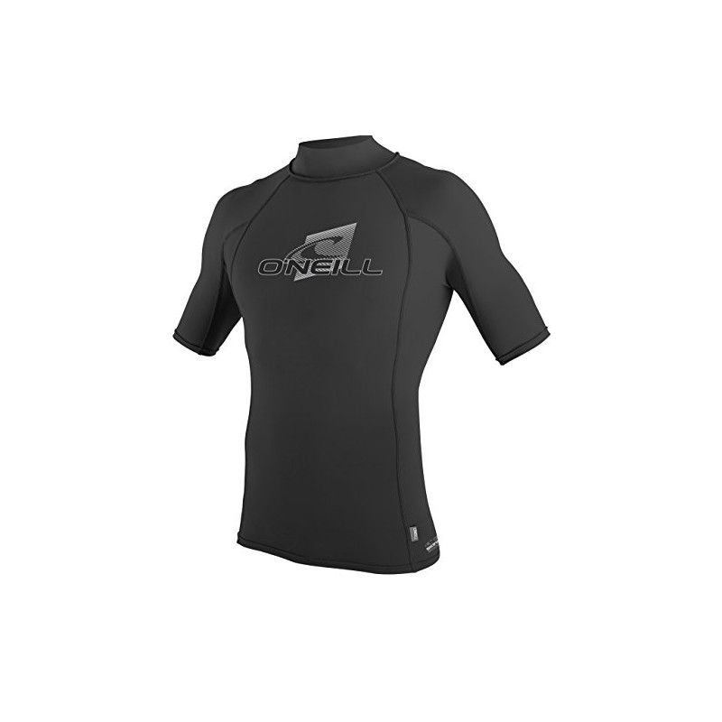 ONEILL SKINS S/S TURTLENECK RASH VEST 2015 Black
