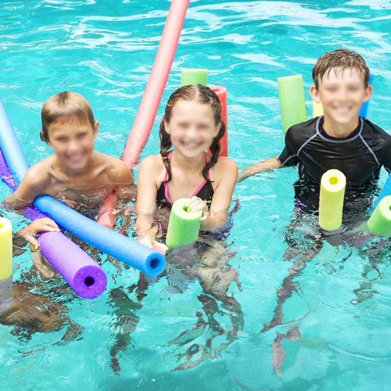 Pool Noodle 46 Inch Hollow Foam Swim Noodle for Kids