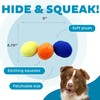 Outward Hound Squeakin' Eggs Plush Replacement Dog Toys - 3