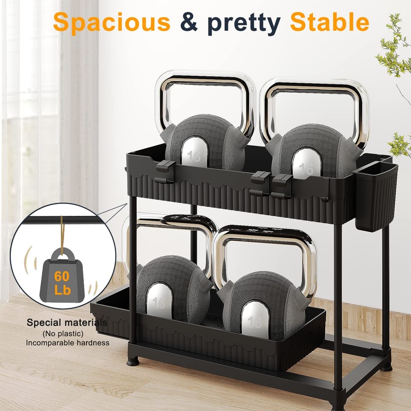 Sevenblue 2 Pack Multi-Purpose Under Sink Organizers and Storage, 2026