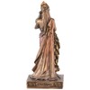 Veronese Miniature Figurine Greek Goddess Hera - Painted with Bronze