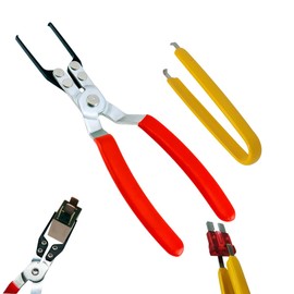 Komitasui Relay Puller Pliers, Fuse Puller Pliers, Automotive fuse puller tool, Fuse removal tool, Car electrical disconnect pliers (2-Pack)