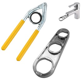 MIHURO Tap Key, Aerator Key, Portable Non-Slip Remover Tool, Water Outlet Descaler Attachment for M16/M18/M20/M22/M24/M28