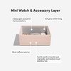 Stackers Blush Pink Mini Jewellery Box Chunky Jewellery Layer