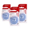 edel+white - Filo interdentale espandibile Superfloss, 25 m, con rivestimento