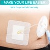 Feeding Tube Adhesive Wound Dressing Sponge Split Drain Bandage for
