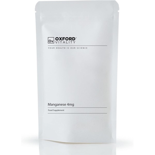 Manganese Tablets 4mg | Supports Cartilage & Bone Health |