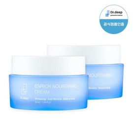 Dr. Deep (현대Hmall)닥터딥 미네랄 영양크림 50ml x2 (Hyundai Hmall) Dr. Deep Mineral Nutritional Cream 50ml x2