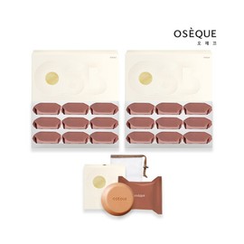 Ojekku Soap 19 pieces Nature's Five-Colored Clay Signature Bar (19 pieces of soap + 1 foam net) / 오제끄 비누19개입 자연이 빚은 오색황토 시그니처 바 (비누 총 19개+거품망1개