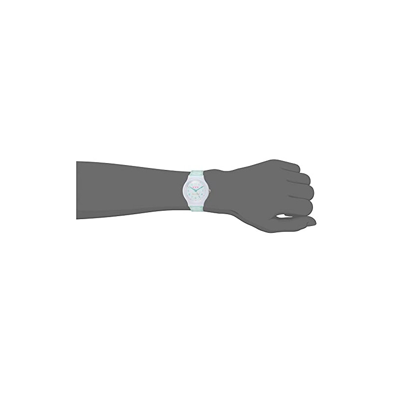 Yumekawa & Logo Watch Girls VL21 1800 Watch, green