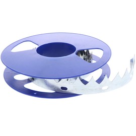 foto-kontor 5 m Barbed Wire on a Roll S-Wire Nato Wire Barbed Wire 30 mm Blades with Eyelets