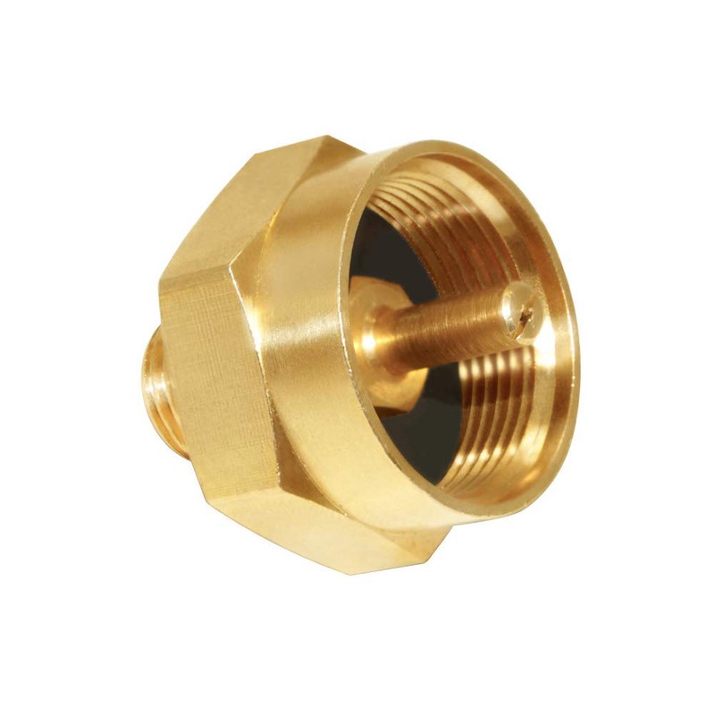 Hooshing 1LB Propane Gas Bottle Refill Adapter 1/4" Male NPT