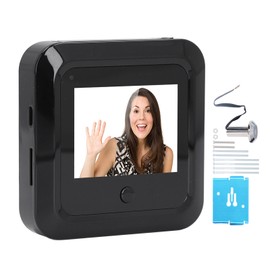 Digital Door Viewer 0.3MP 120 Degree Zinc Alloy Peephole Camera and 2.4 Inch HD Screen Monitor for Home
