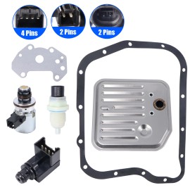automotivepartsmatter A518 46RE 47RE 2000-UP Transmission Solenoid Service Kit For Dodge Jeep 4617210