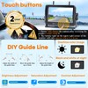 Wireless Backup Camera for RV Install-Free 7-Inch: Magnetic HD 1080P