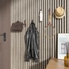 WWMH Hooks for Acoustic Panels, Black, 13 mm Wide, Coat