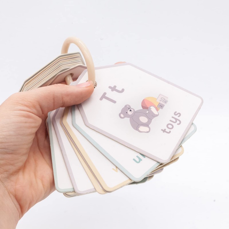 Bible ABC Flash Cards Preschool Sunday School Toys Christian Homeschool