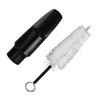 Saxophone Mouthpiece Plastic Soprano Treble Saxophone Whistle Brush Musical Instrument