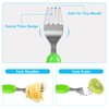 Lehoo Castle 6 Pieces Toddler Utensils, Kids Silverware for 2