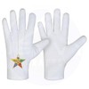 JEVVY CRAFTS Masonic OES Cotton Gloves - Order Of the